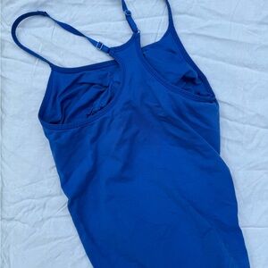 Champion Royal Blue Performance Tank w/top bra liner
